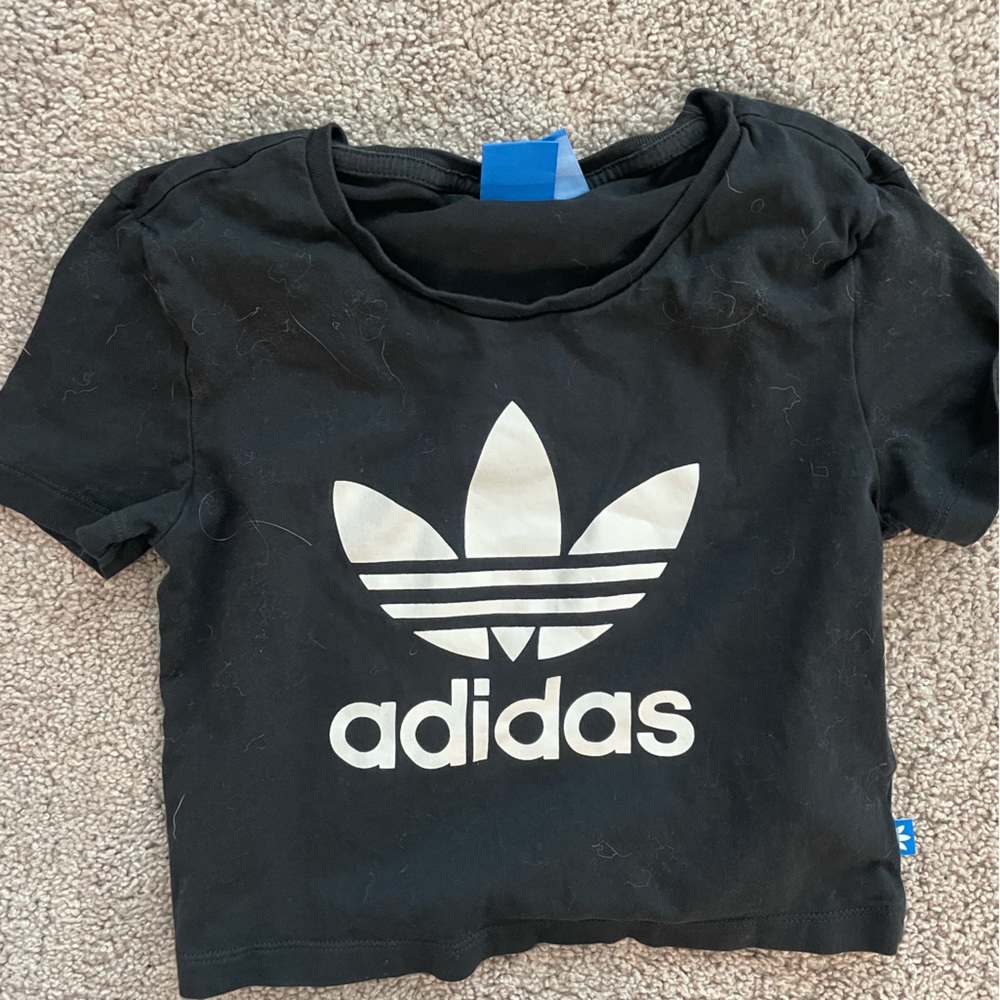 Adidas crop tee
